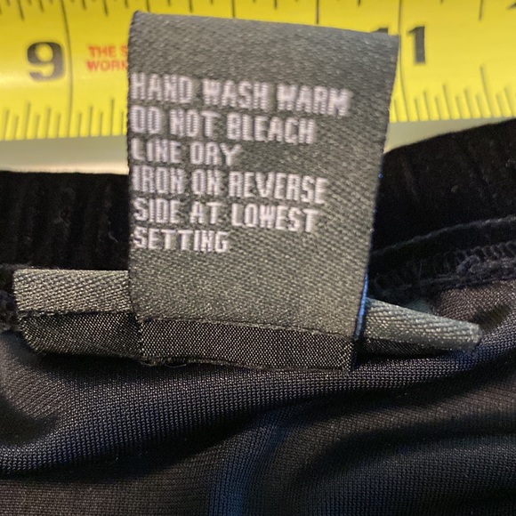 Notations Clothing Co. Black Maxi Velour Skirt - Picture 6 of 9